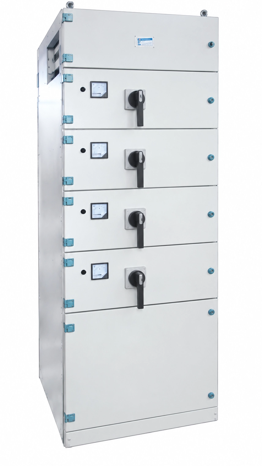 8PT low voltage switchgear cabinet with multi drawer compartments, metal enclosed low voltage power distribution cabinet for industrial power supply control